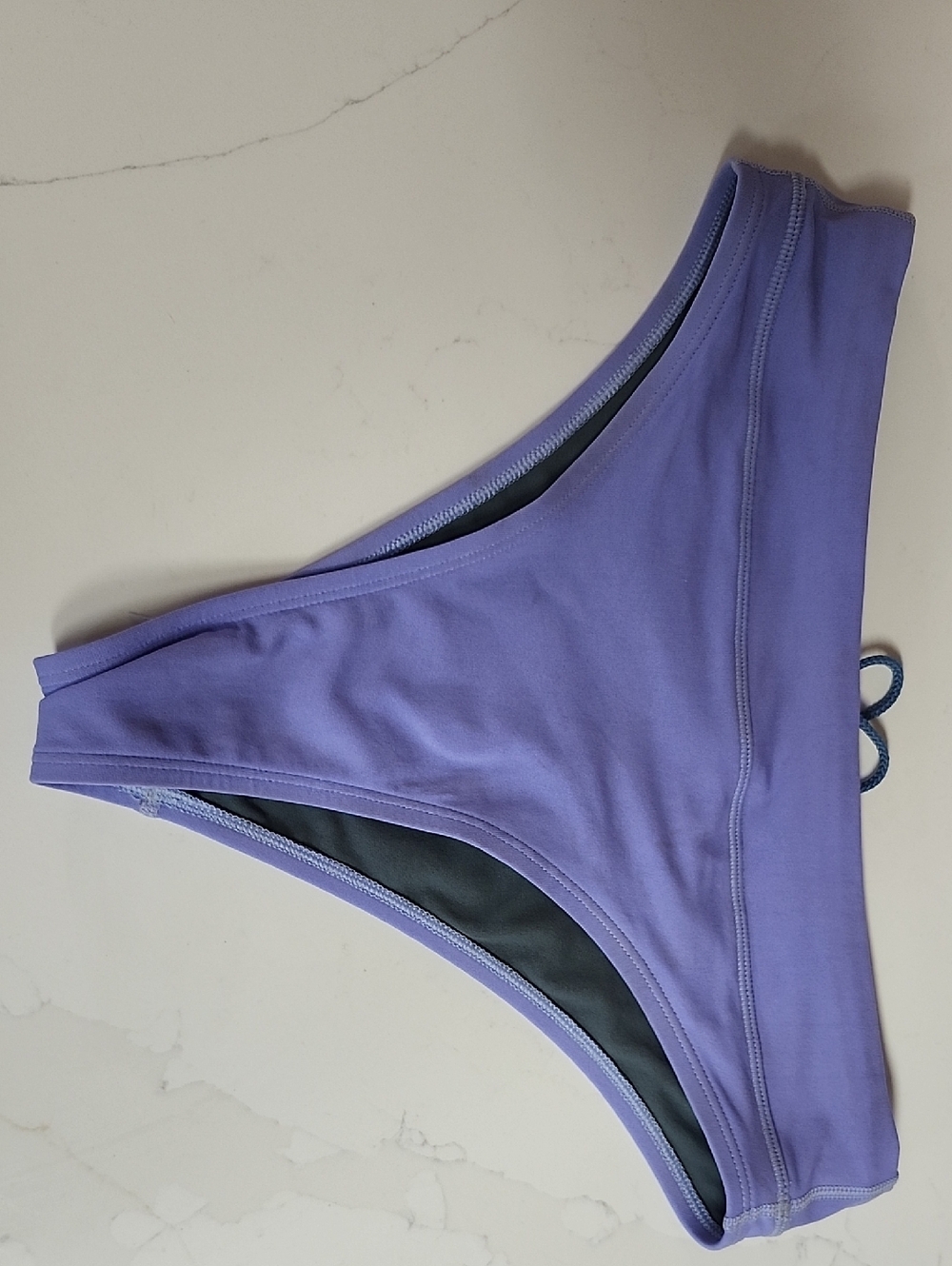 Jolyn Women's Size M "Zoe" Lavender Bikini Bottom - Classic Swim Brief